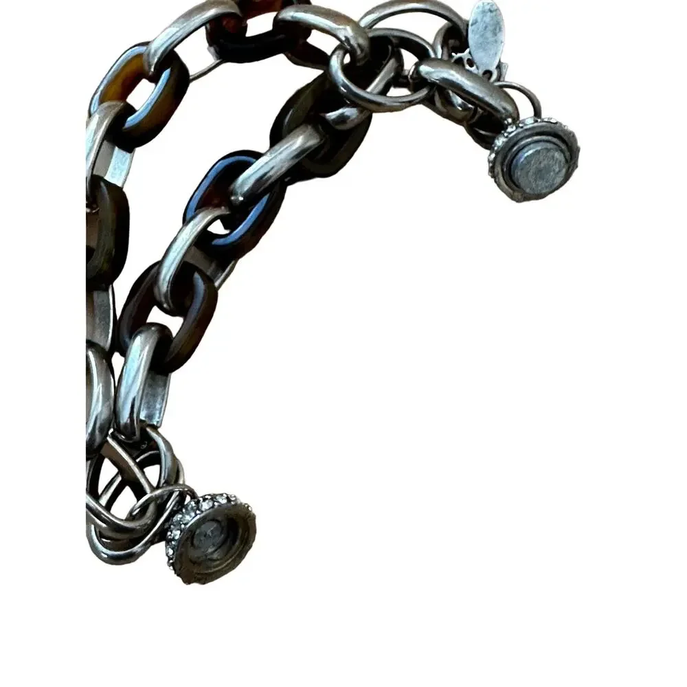 Ann Taylor Magnetic Clasp Link Bracelet - Picture 3 of 6